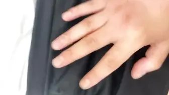小语女神OL制服无缝棕色丝袜隔丝插入操逼，最后内射精液从骚逼里流出来实在是太淫荡了