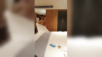 【小优的榨汁机】五星级酒店，久违的激情相逢，美女穿上黑丝，无套内射淫荡一刻来临