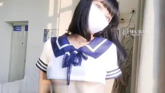 [糖心Vlog] 【淫娃欲姐】 情欲四射推特网红尤物【甜心宝贝】鲜嫩美穴女学生，水嫩多汁待茎深入，爆操内射中出湿润白虎