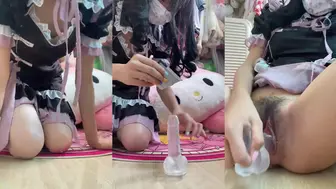 自慰 #少女 #洛丽塔