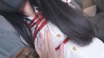 【悠米】《女巡逻官》下 寻找失联同事未果反被罪犯用手铐逮捕！手铐铐脚+吊绑+椅缚+AV棒蛋蛋榨汁+钥匙放在敏感部位拿到并开锁