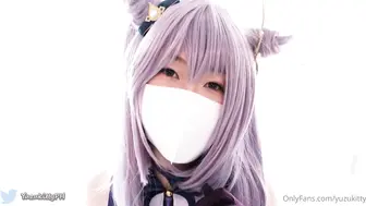Yuzukitty OnlyFans 原神cosplay，刻晴对旅行者的性处理