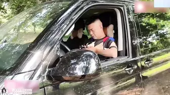 户外车震，约炮小野模，高颜丝袜娇喘连连