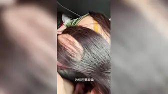 姐夫你操我，姐姐知道了不会生气吧！趁着老婆外地出差，勾引我的极品小姨子户外车震。